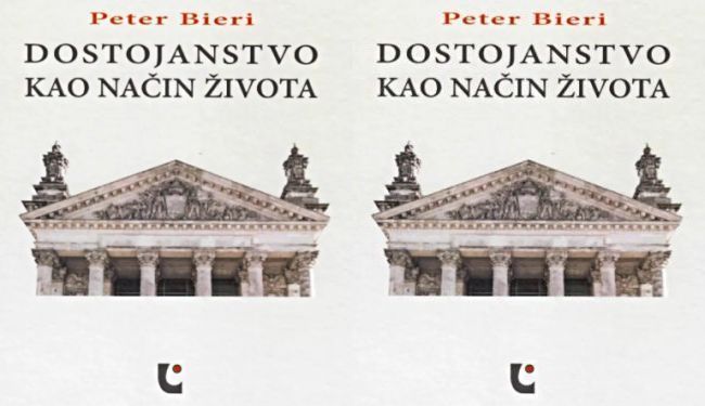 DOSTOJANSTVO KAO NAČIN ŽIVOTA: Da li je ovo filozofska knjiga? 