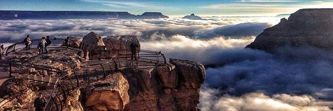 ZADIVLJUJUĆE FOTOGRAFIJE: Pogledajte fascinantne prizore Grand Canyona pri rijetkom fenomenu