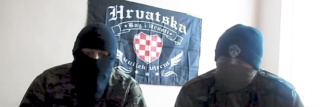 HRVATSKI PSI RATA U UKRAJINI (VIDEO): Borimo se za bjelačku Europu!