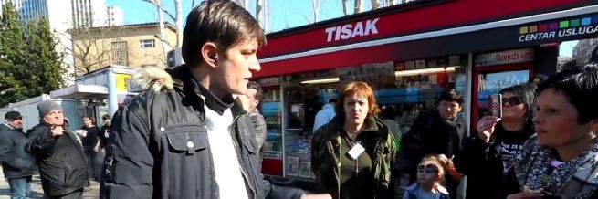 NEVJEROJATNO (VIDEO): Uhićen prosvjednik u Savskoj, jer ima "krivi PTSP"