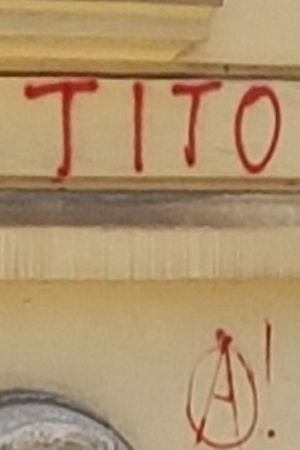 ODGOVOR NA NAPAD NA TITOV TRG: Natpisi "Tito heroj" osvanuli u centru Zagreba