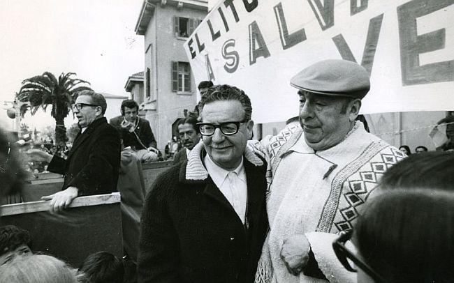Salvador Allende i Pablo Neruda