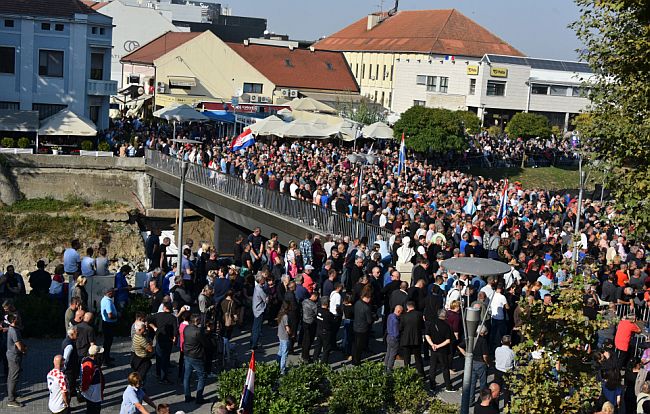 Vukovar prosvjed