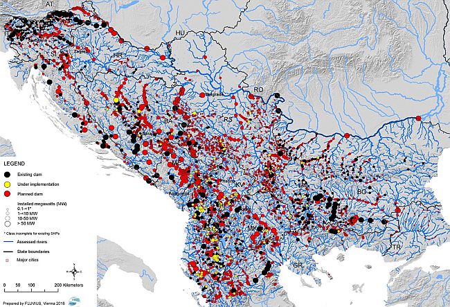 Hidroelektrane Balkan
