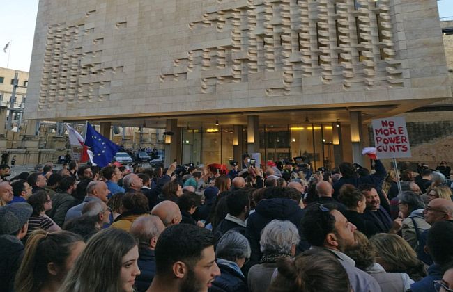 Malta prosvjedi