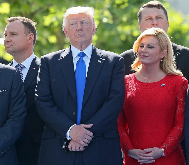 Kolinda Grabar Kitarović - Donald Trump