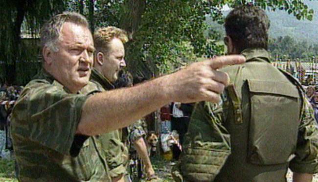 Ratko Mladić Srebrenica