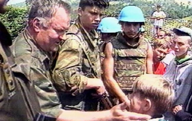 Ratko Mladić Srebrenica