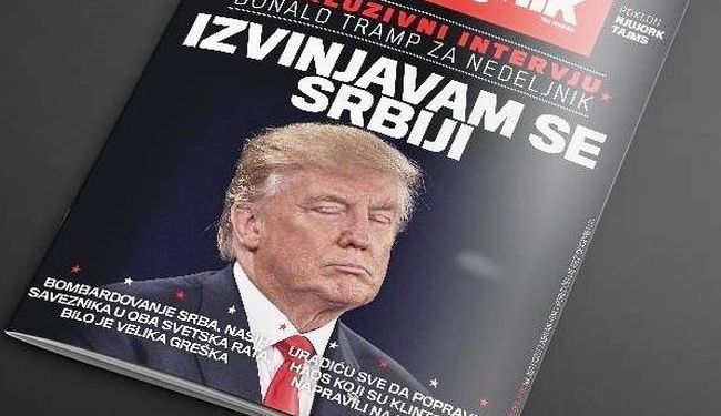 PRŽENJE MOZGA: Kako je Tramp izdao Srbe