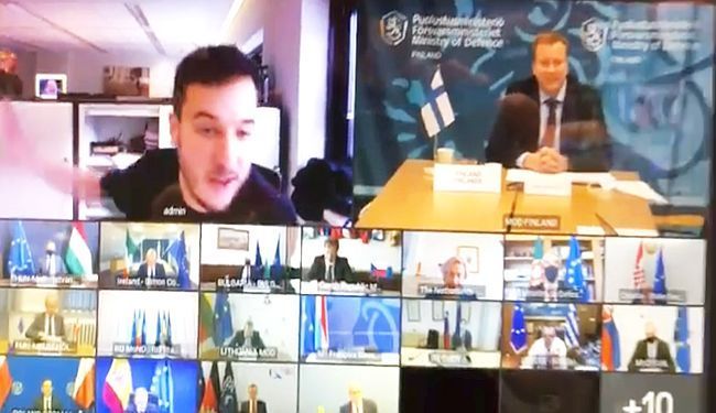 SMIJEŠNA RAZINA SIGURNOSTI: Novinar provalio na video konferenciju europskih ministara obrane