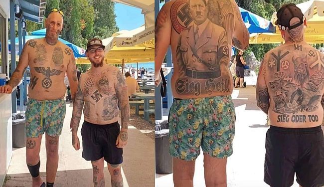 HRVATSKI GOSTI: Poznato odakle su tetovirani neonacisti stigli na riječku plažu