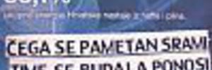 Čega se pametan srami, time se budala ponosi?