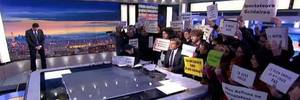 DOGOVORILI STE SE BEZ NAS I PROTIV NAS: Prekarijat upao u TV studio i prekinuo emitiranje Dnevnika (VIDEO)