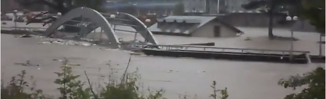 BOSNA POD VODOM: Fotografije i video zapisi zastrašujućih poplava u srednjoj Bosni
