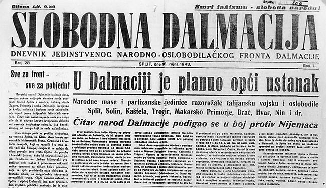 Novine splitske Dalmatinski portal