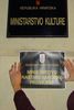 NEĆE PROĆI: Na zgradi Ministarstva kulture osvanula „ploča“ s natpisom iz NDH