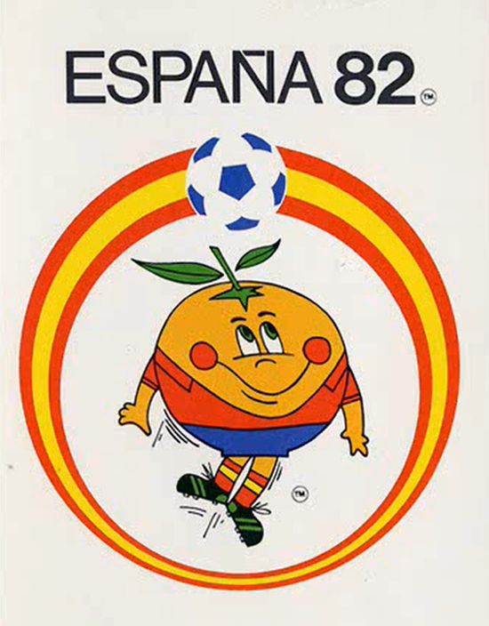 Maskota El Naranjito Mundial Espana 82 (SCREENSHOT: YouTube) .