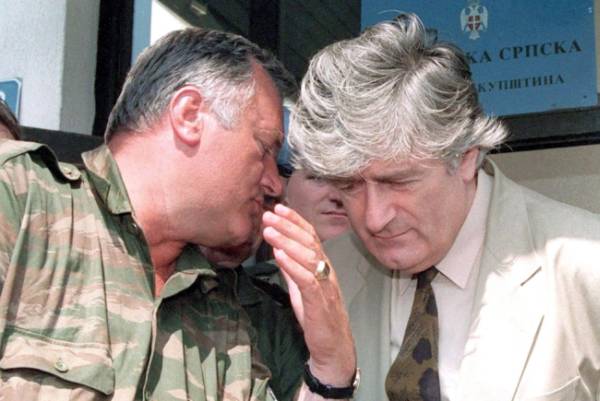Radovan Karadžić Ratko Mladić