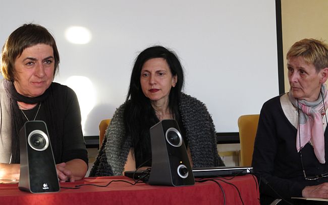Staša Zajović, Nela Pamuković, Biserka Momčinović