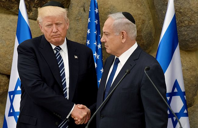 Donald Trump i Benjamin Netanjahu