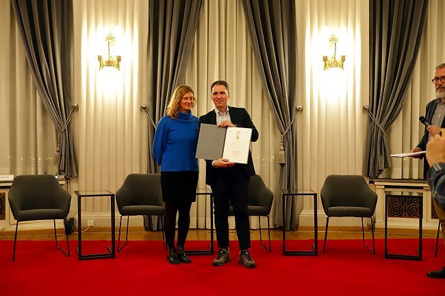 Ljiljana Siničković i Igor Božić